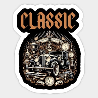 I'm Not Old I'm A Classic Royal Car Sticker